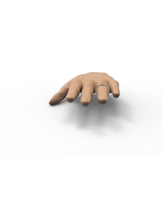 Anello Fidanzamento Modello Pave