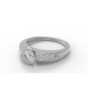 Anello Matrimonio Modello Pave