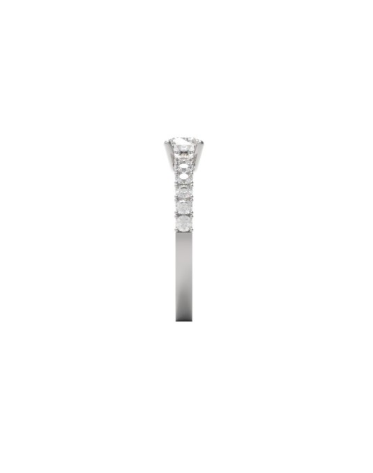 Anello Sposa Modello Pave