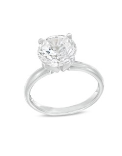 Anello Di Brillante D VVS 1 Carato SG35782 Scermino Gioielli