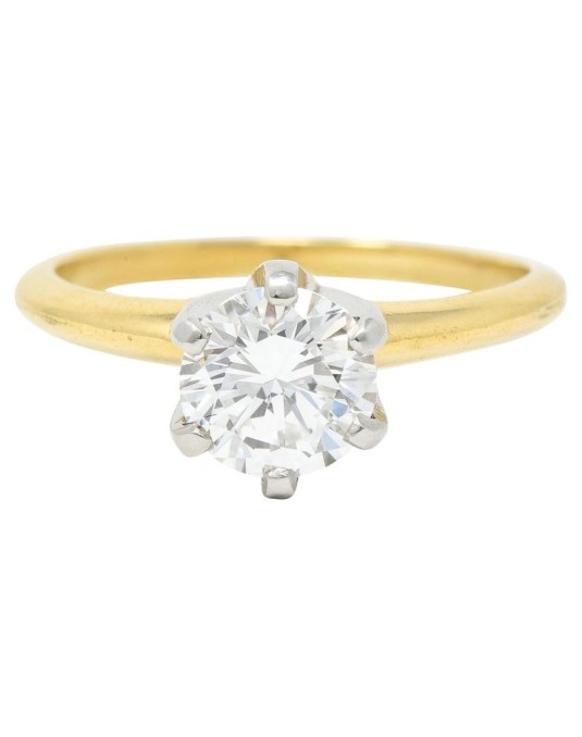 Anello Per Fidanzamento Oro Giallo