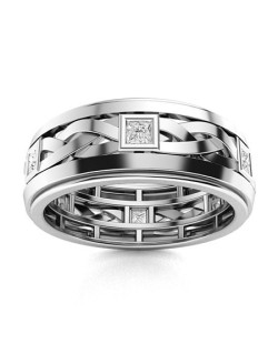 Anello Uomo Diamanti Princess