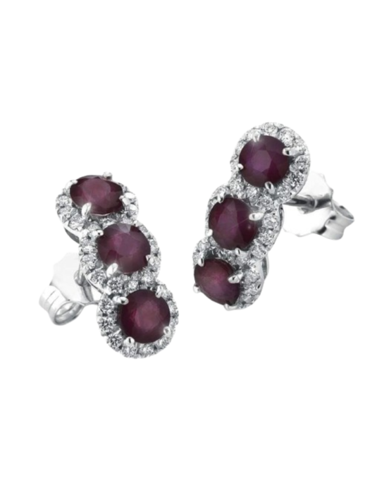 Orecchini Trilogy Rubino SG55961