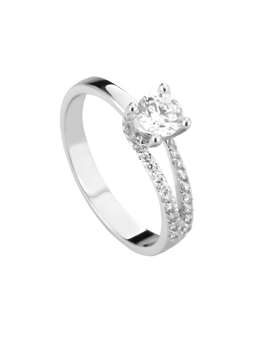 Anello Solitario Eleganza Divina SG93980