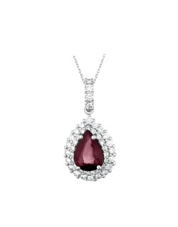 Ciondolo Rubino e Diamanti SG43580