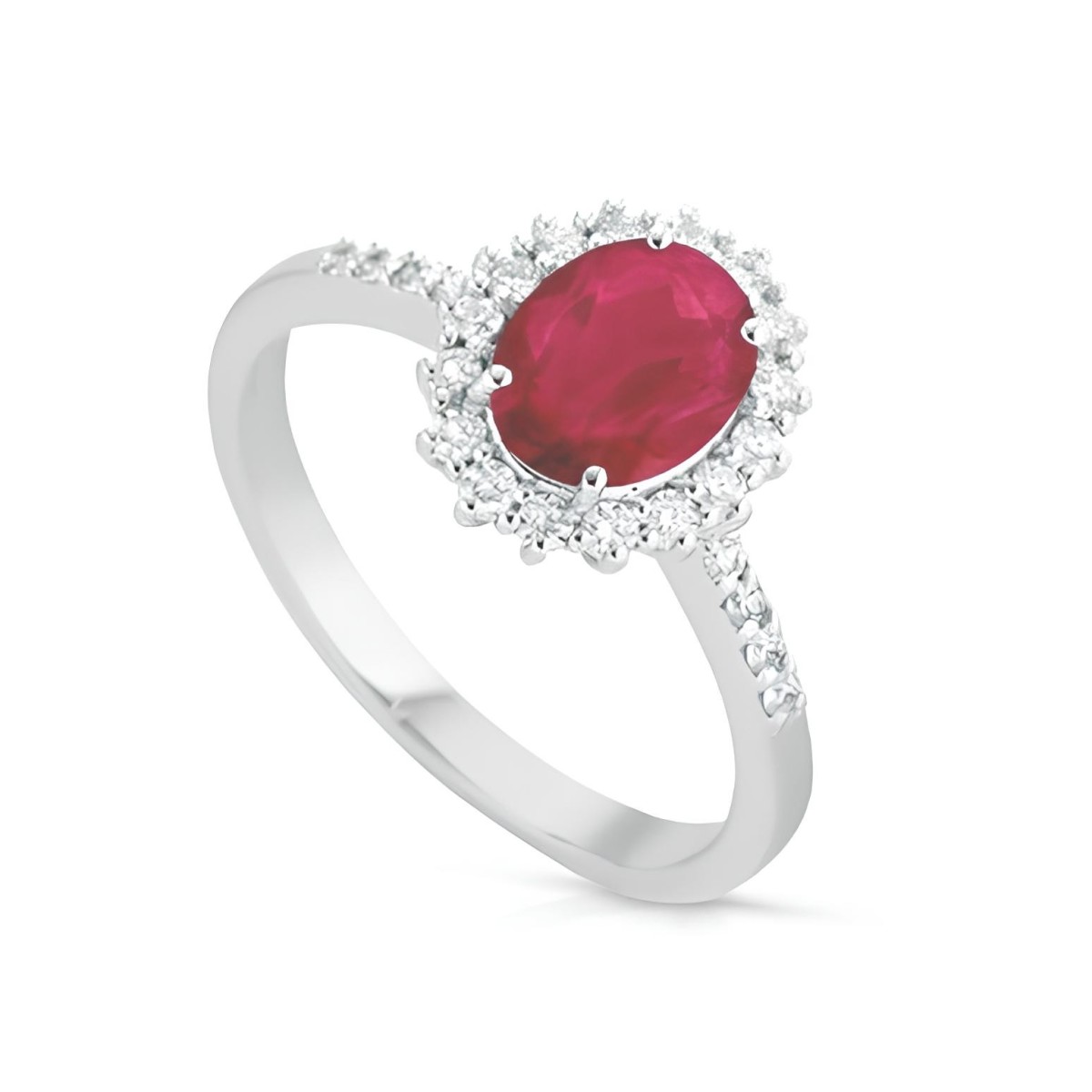 Anello Passione Rubino con Diamanti SG45303