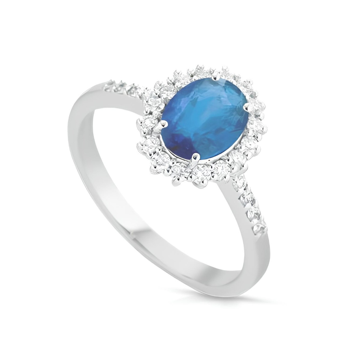 Anello Sogno di Zaffiro con Diamanti SG54608