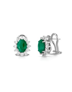Orecchini Verde Incanto con Smeraldi e Diamanti SG04948