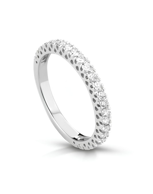 Semiveretta Eterna Eleganza in Oro Bianco 18k SG67619