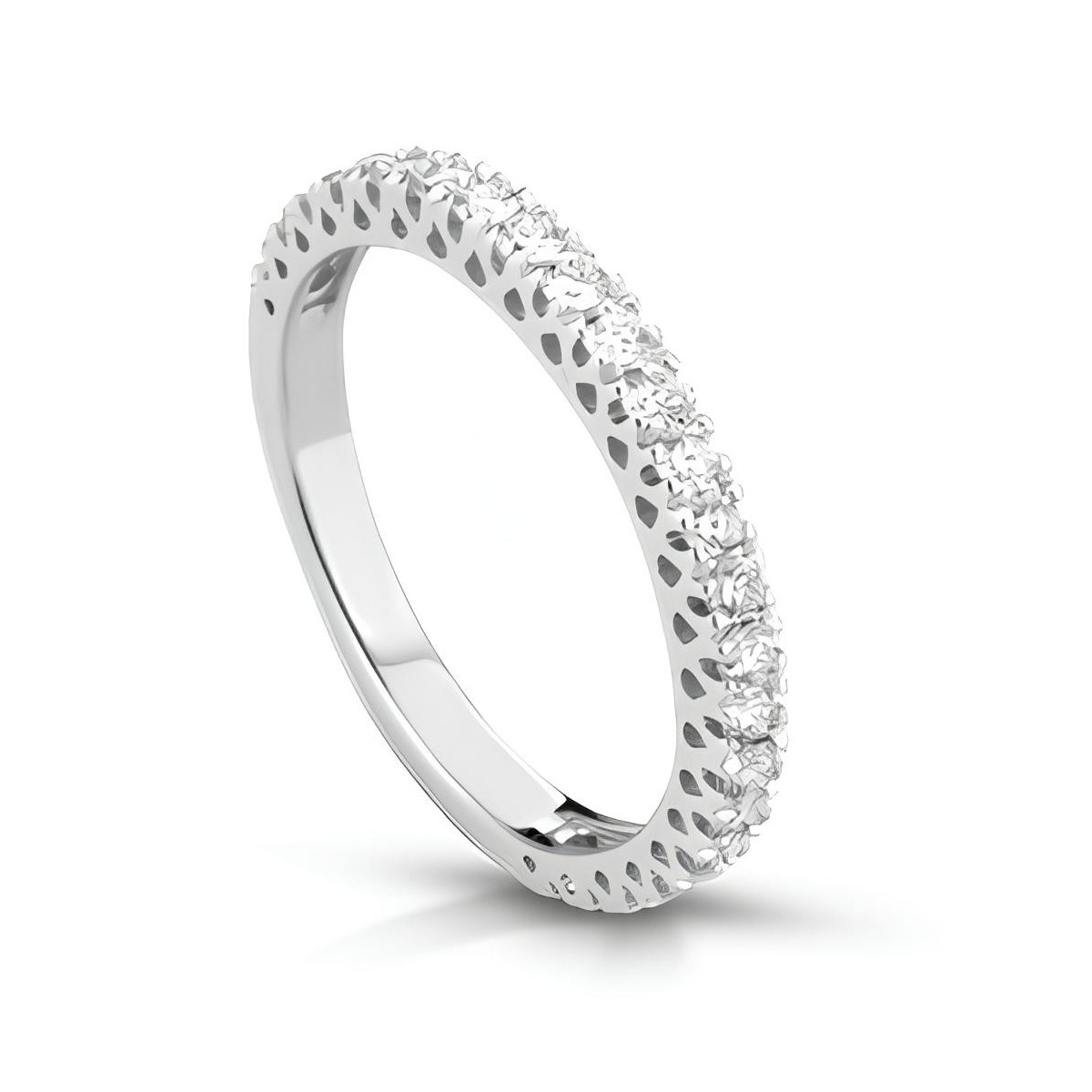 Semiveretta Eterna Eleganza in Oro Bianco 18k SG67619