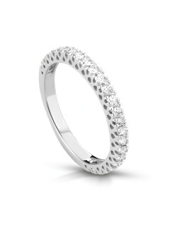 Semiveretta Eterna Eleganza in Oro Bianco 18k SG67619