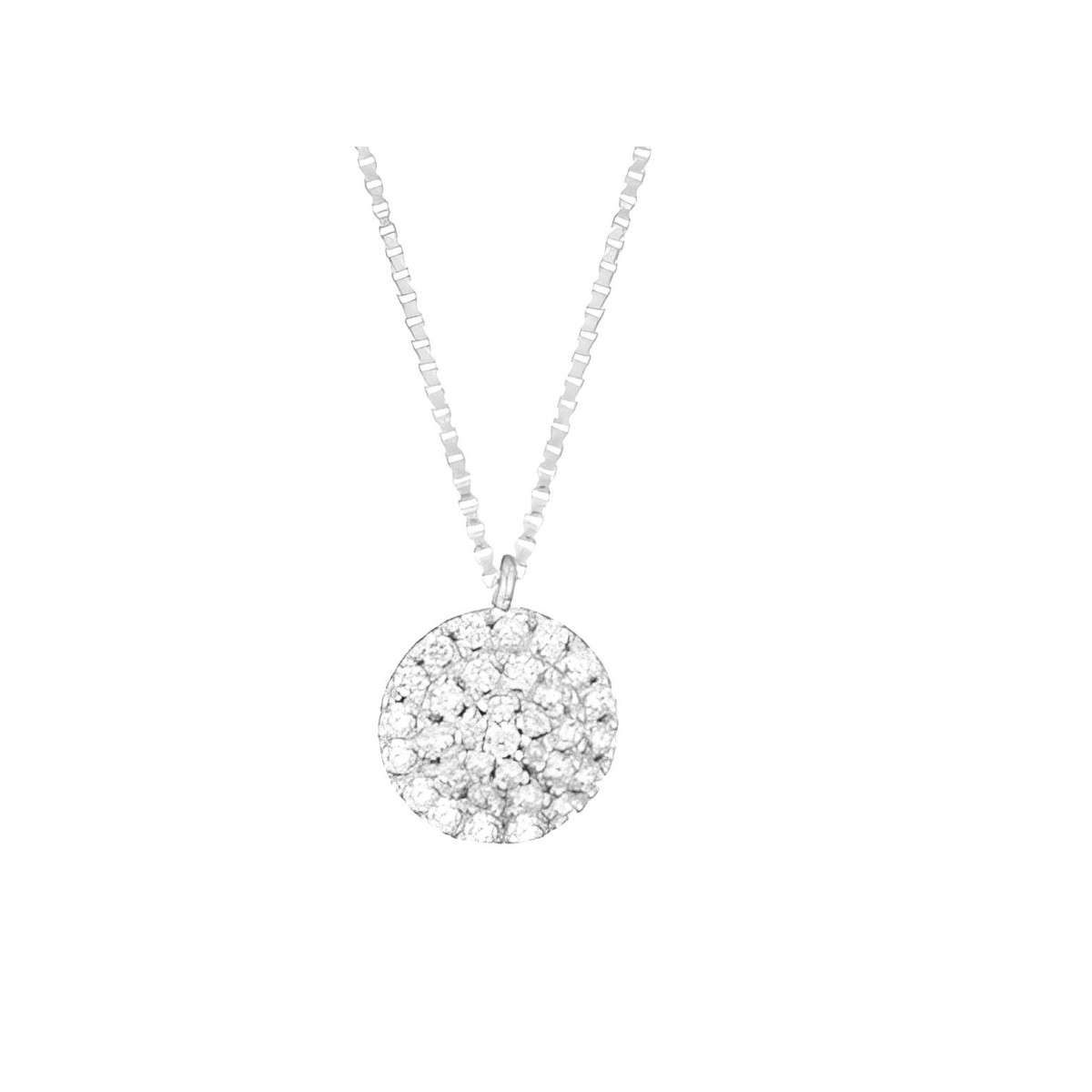 Collana Raggio di Luce in Oro Bianco 18k SG46252