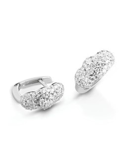 Orecchini Nuvola di Luce in Oro Bianco 18k SG27480