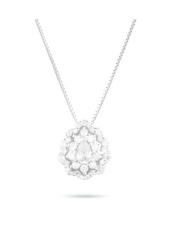 Collana Petali di Diamante in Oro Bianco 18k SG12152