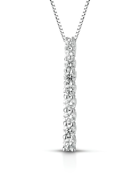 Pendente Luce Infinita in Oro Bianco 18k SG75106