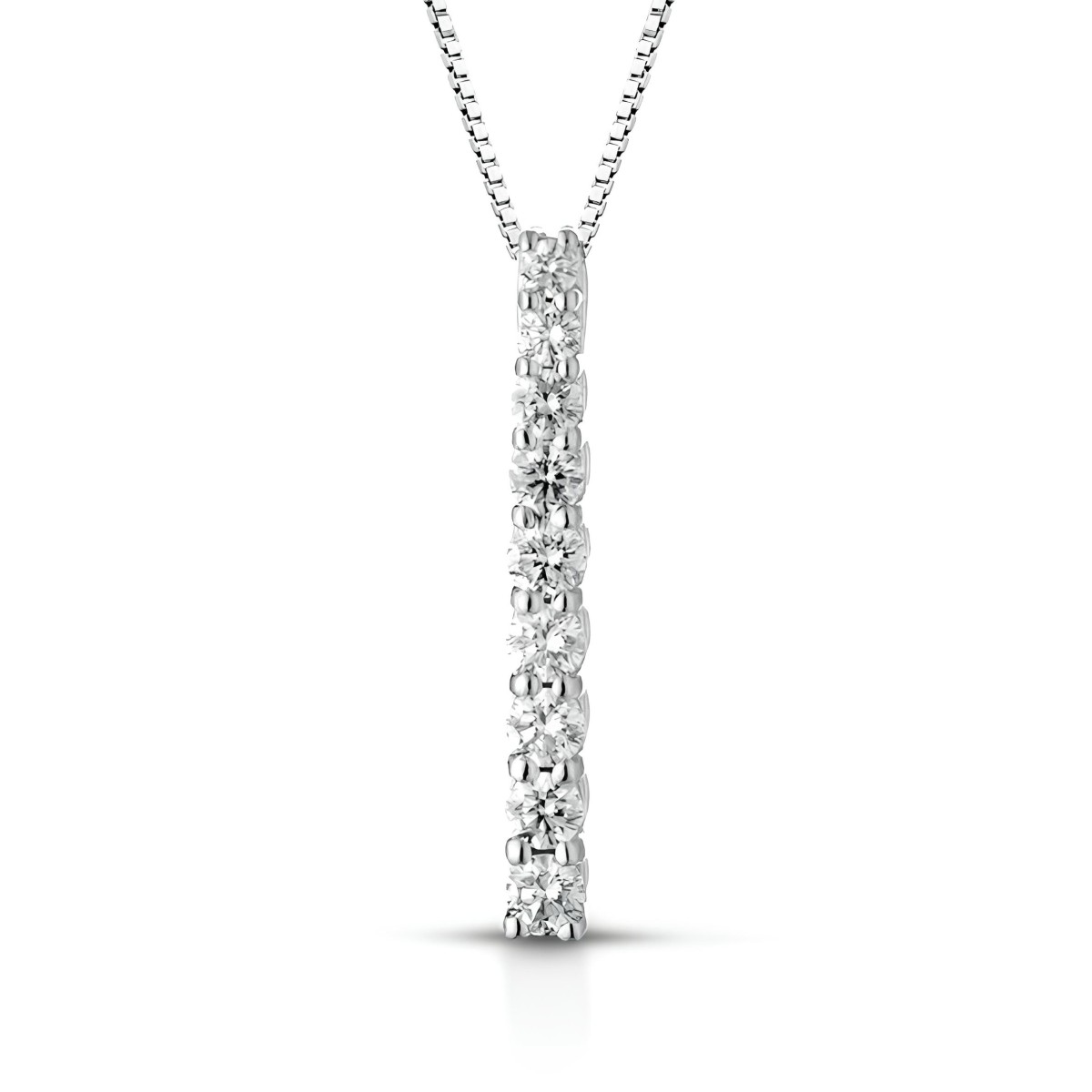 Pendente Luce Infinita in Oro Bianco 18k SG75106