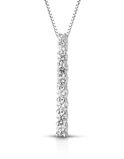 Pendente Luce Infinita in Oro Bianco 18k SG75106