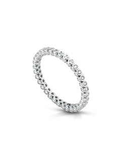Anello Eternity di Luce in Oro Bianco 18k SG35013