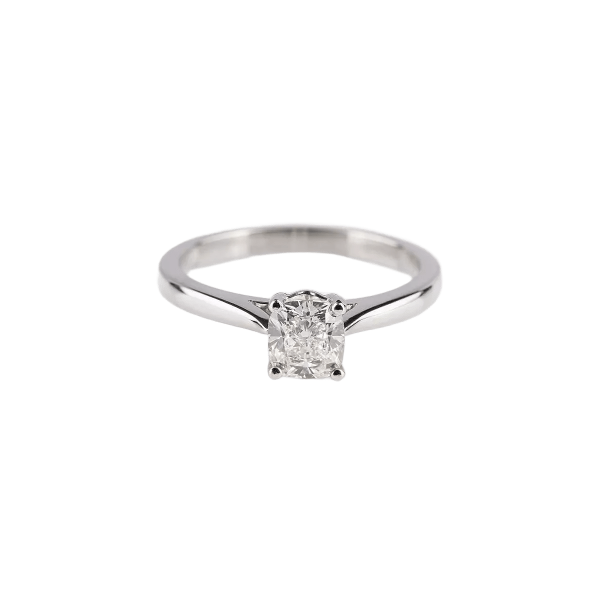 Anello Chopard Diamante Naturale Cushion 1 carato D-VS1