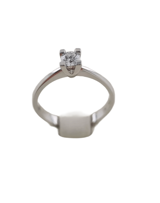SG72729 Anello fidanzamento oro bianco diamante 1 carato