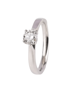 Solitario Di Anniversario Modello Etsy Diamante 0.50 D-VS1