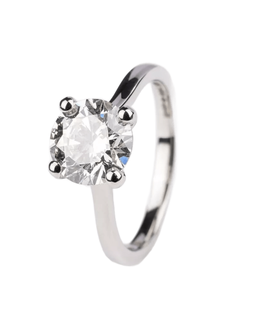 Solitario Di Matrimonio Modello Etsy Diamante 0.50 ct D-VS1