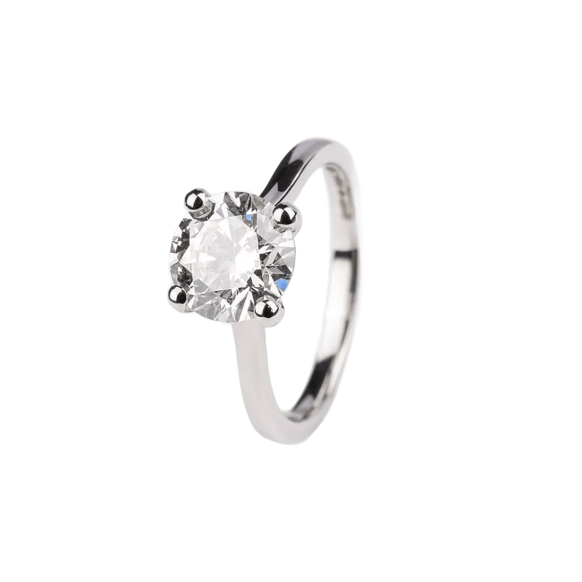 Solitario Di Matrimonio Modello Etsy Diamante 0.50 ct D-VS1