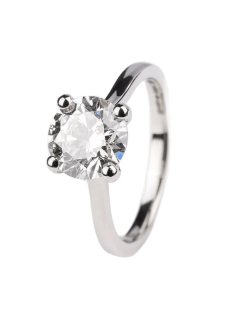 Solitario Di Matrimonio Modello Etsy Diamante 0.50 ct D-VS1