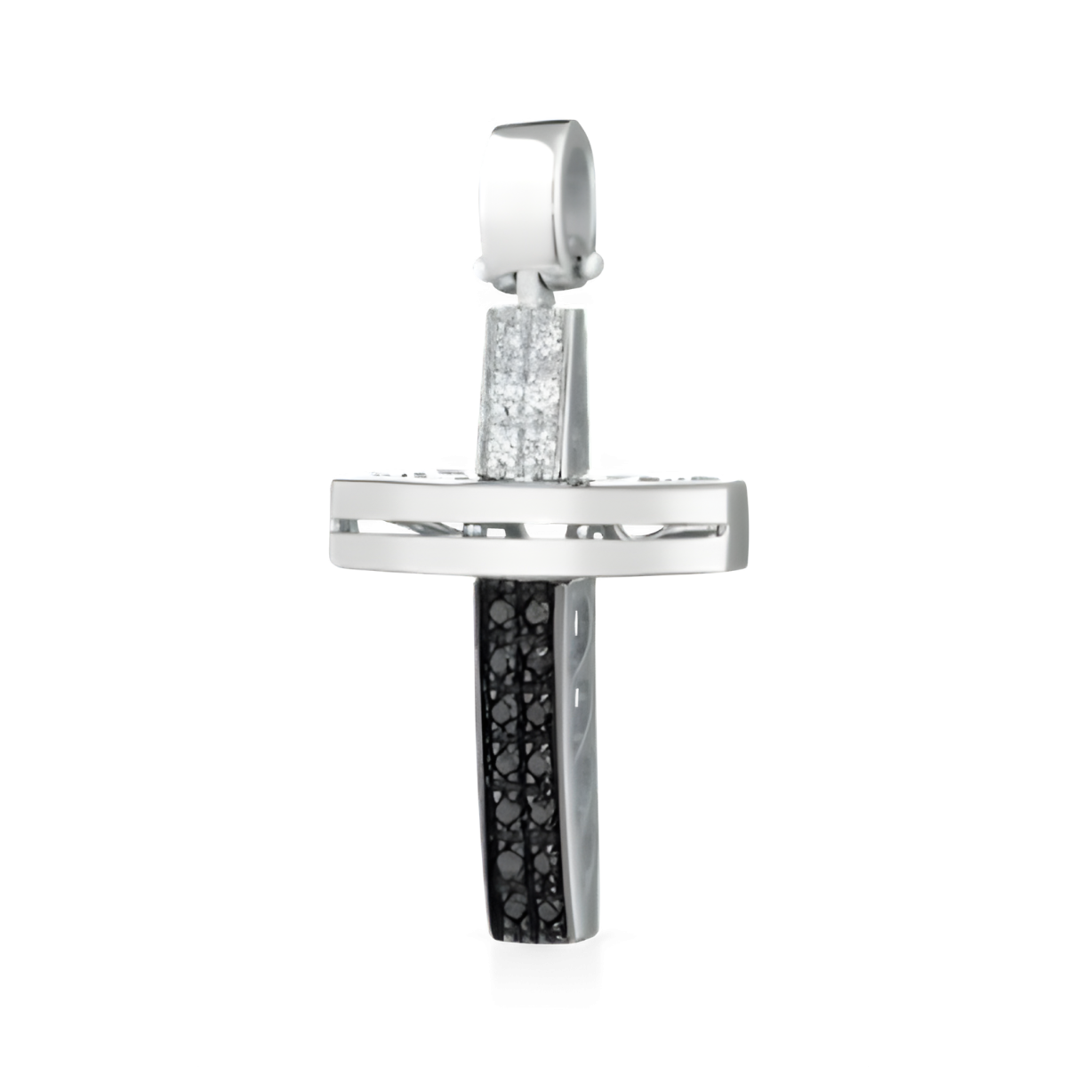Croce Dual Essence in Oro Bianco 18k SG16246