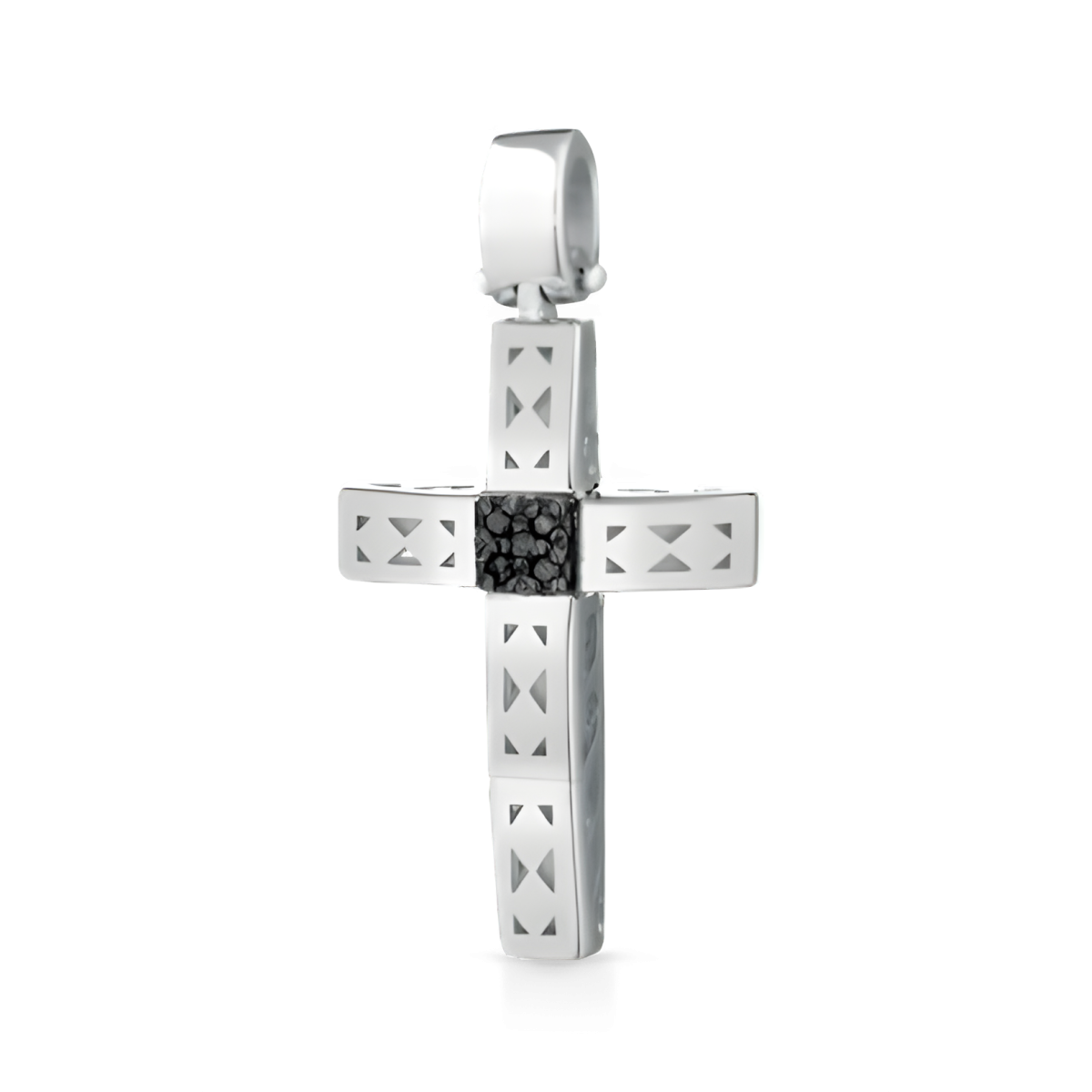 Croce Tenebre Eleganti in Oro Bianco 18k SG27810