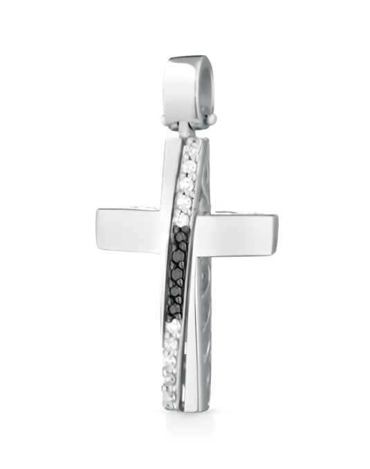 Croce Dual Light in Oro Bianco 18k SG34729