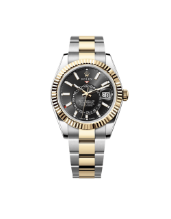 Rolex Sky-Dweller Eleganza Rolesor con Quadrante Nero Vivo SG82622