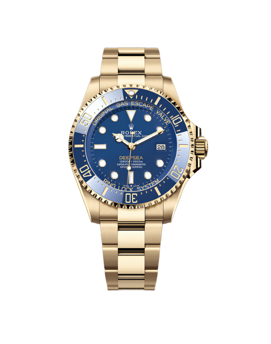 Rolex Deepsea Oyster Oro Giallo, 44 mm, Quadrante Blu Profondo SG88644