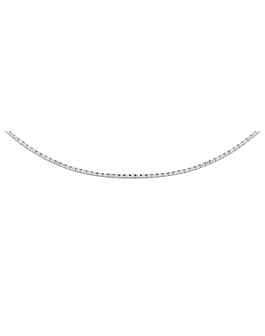 Collana Tennis Eleganza Infinita con Diamanti Bianchi SG03017