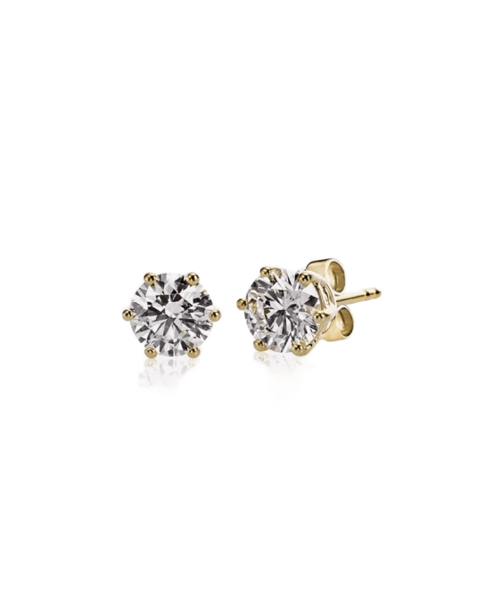 PUNTI LUCE MATRIMONIO ORO GIALLO 18K DIAMANTI NATURALI
