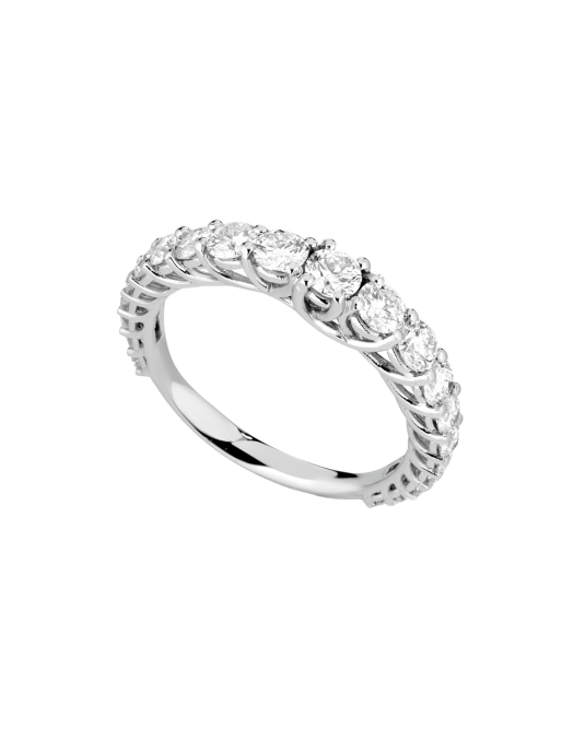Anello Eternity Brillantezza Infinita con Diamanti Bianchi SG08699