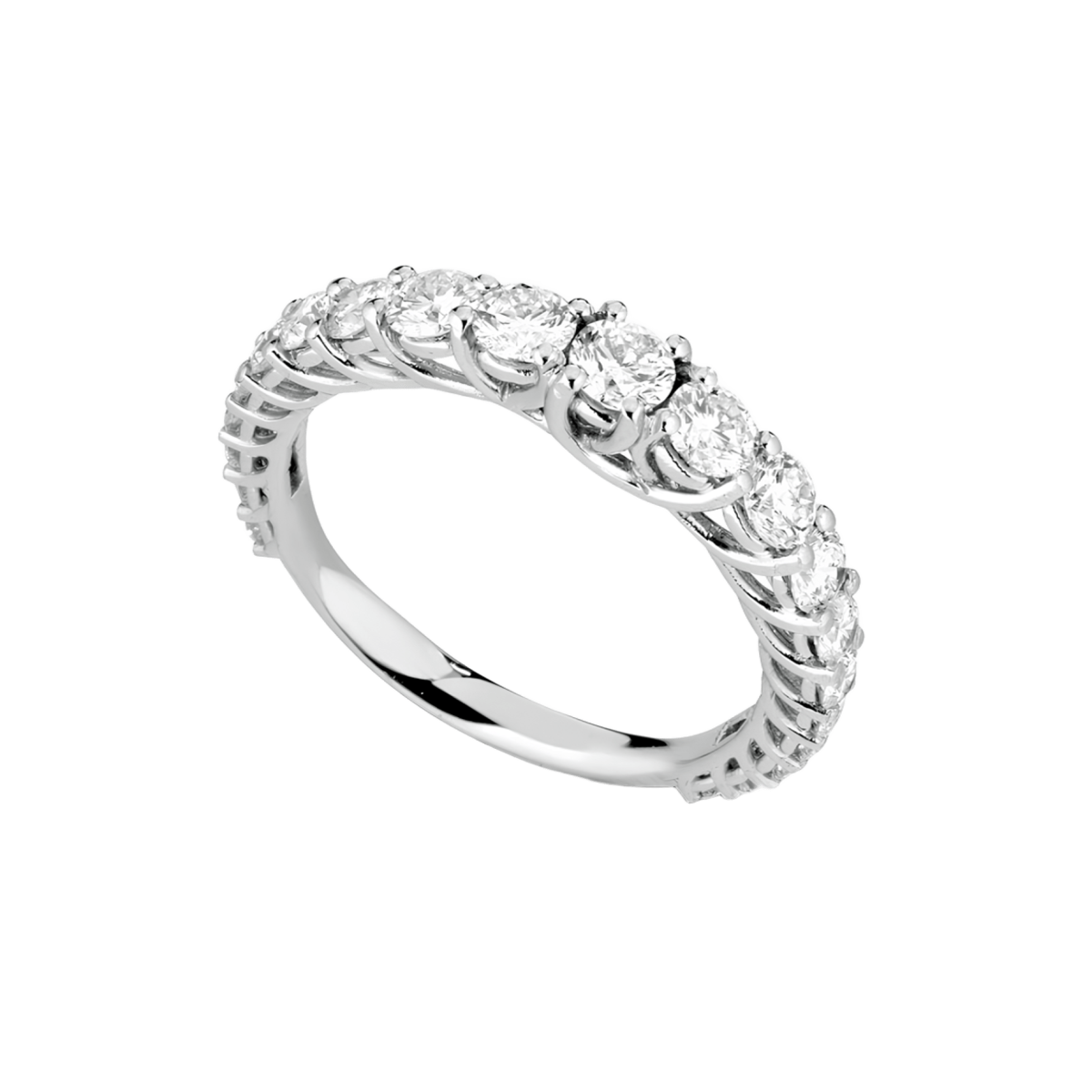 Anello Eternity Brillantezza Infinita con Diamanti Bianchi SG08699