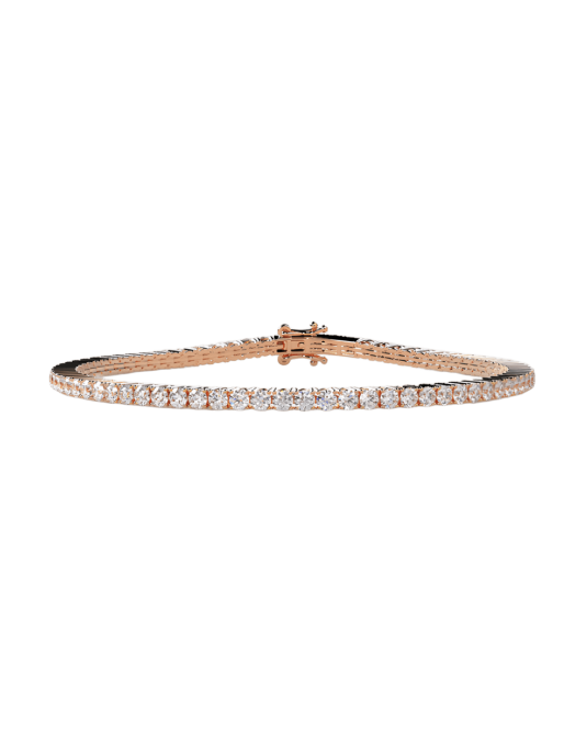 Tennis Rosé Élégance in Oro Rosa 18k SG20543