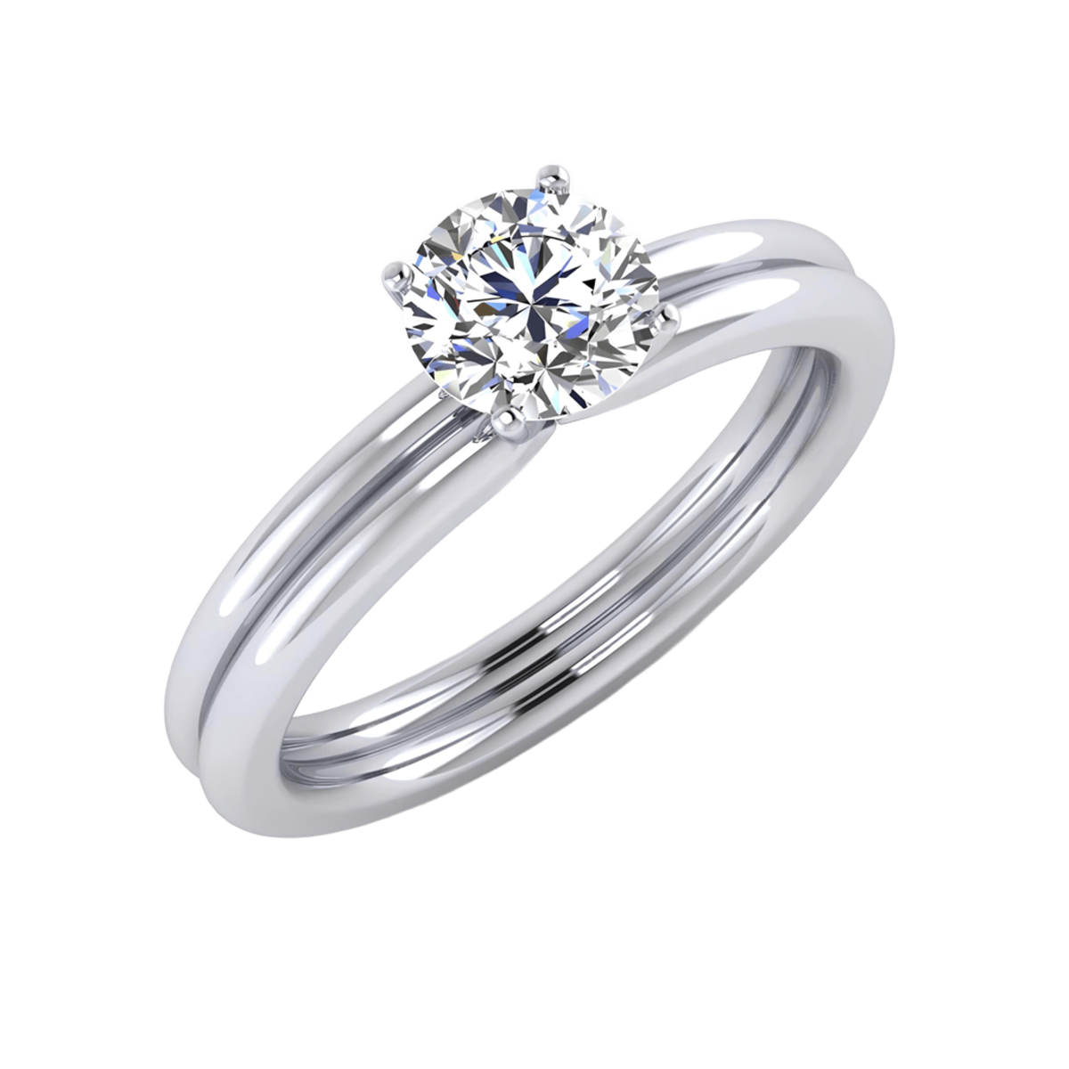 Solitario Brillante Essenza in Oro Bianco 18k SG08783 Solitario Brillante Essenza in Oro Bianco 18k SG08783