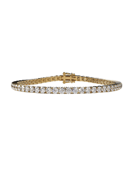 Bracciale Tennis Iconico in Oro Giallo 18k SG49299