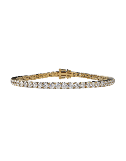 Bracciale Tennis Iconico in Oro Giallo 18k SG49299