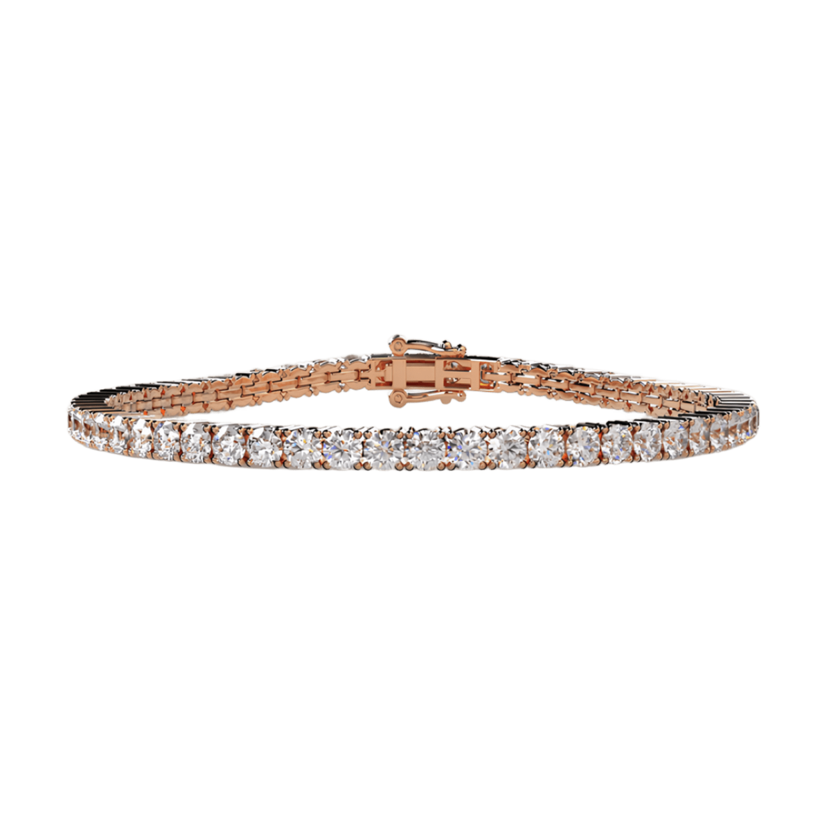 Bracciale Tennis Prezioso Eterno in Oro Giallo 18k SG81095