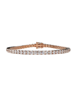 Bracciale Tennis Prezioso Eterno in Oro Giallo 18k SG81095