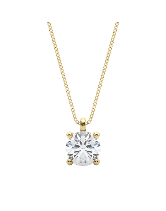 Ciondolo Punto Luce Modello Valentino in Oro Giallo 18k SG73034