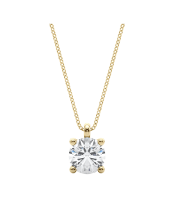 Ciondolo Punto Luce Modello Valentino in Oro Giallo 18k SG73034