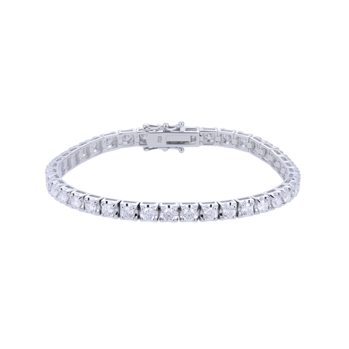 Bracciale Tennis Eleganza Suprema in Oro Bianco 18k SG24805
