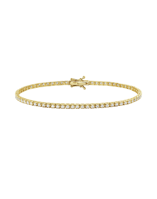 Bracciale Tennis Luce Regale in Oro Giallo 18k SG70966