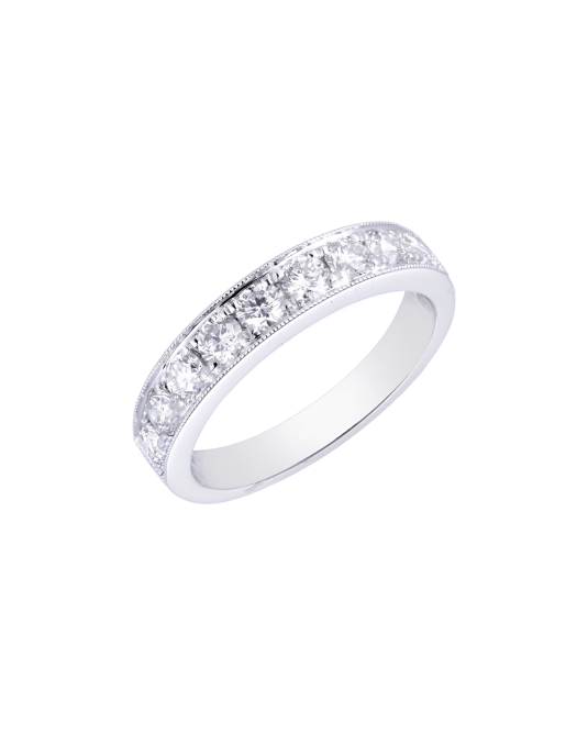 Fede Eternity Reale in Oro Bianco 18k SG72031