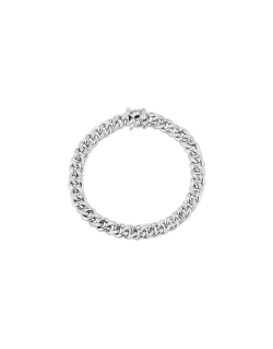 SG75332 Bracciale catena oro bianco con diamanti naturali 1.51 carati