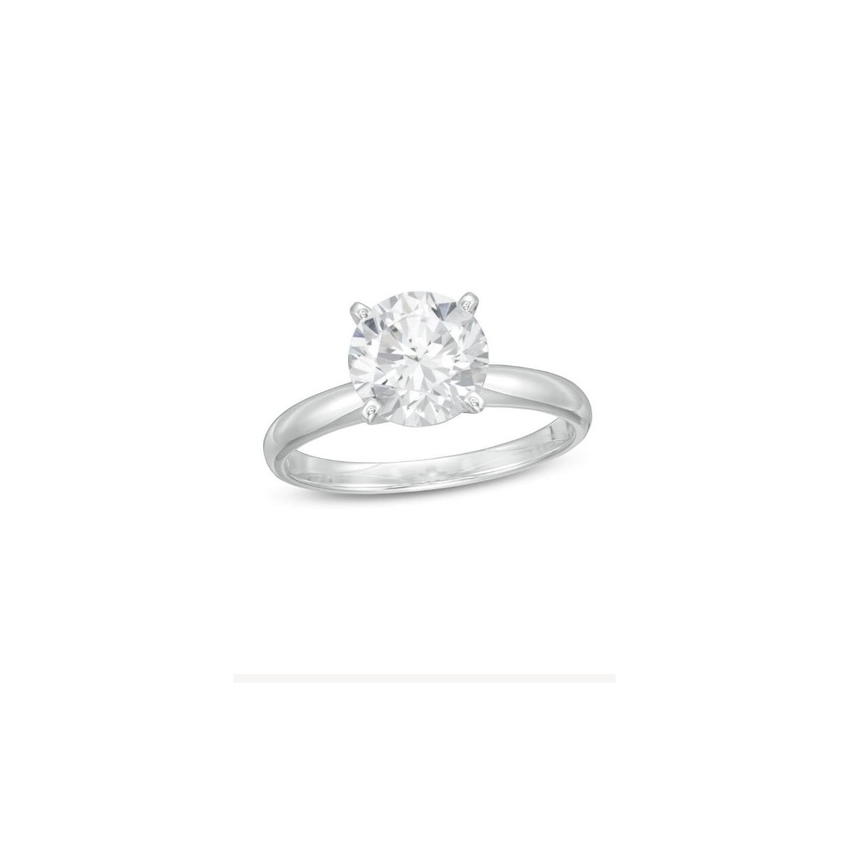 Anello Fidanzamento Classico Diamante 0.57